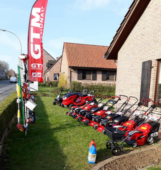 Verkoop van grasmaaiers Zottegem, Oost-Vlaanderen